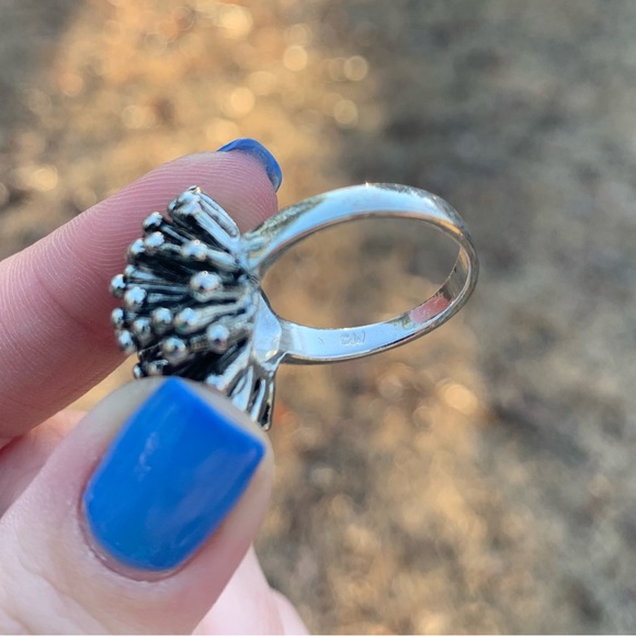 Artisan Silver Spike Ring - Picture 15 of 16